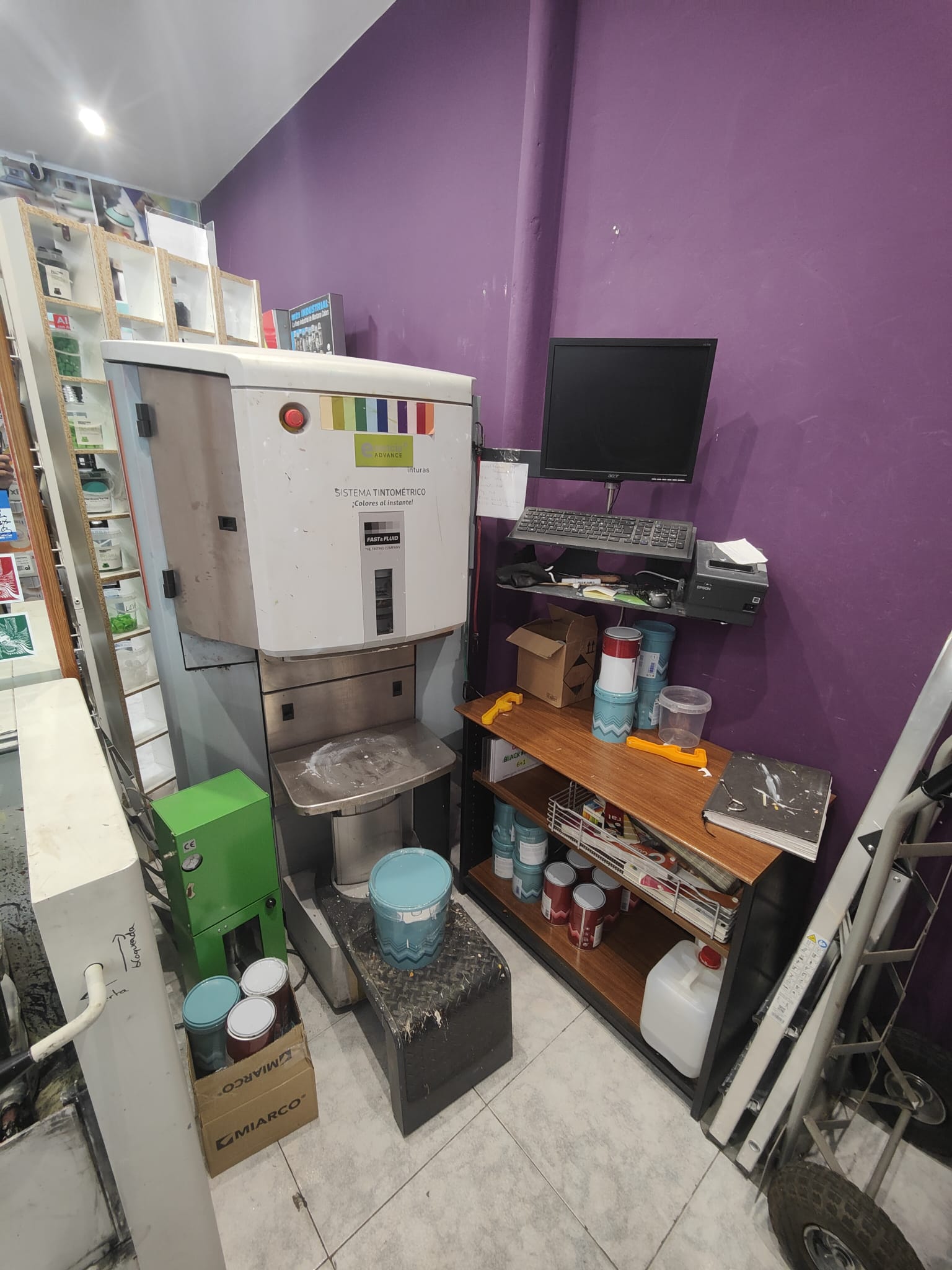 maquina para hacer pintura a medida