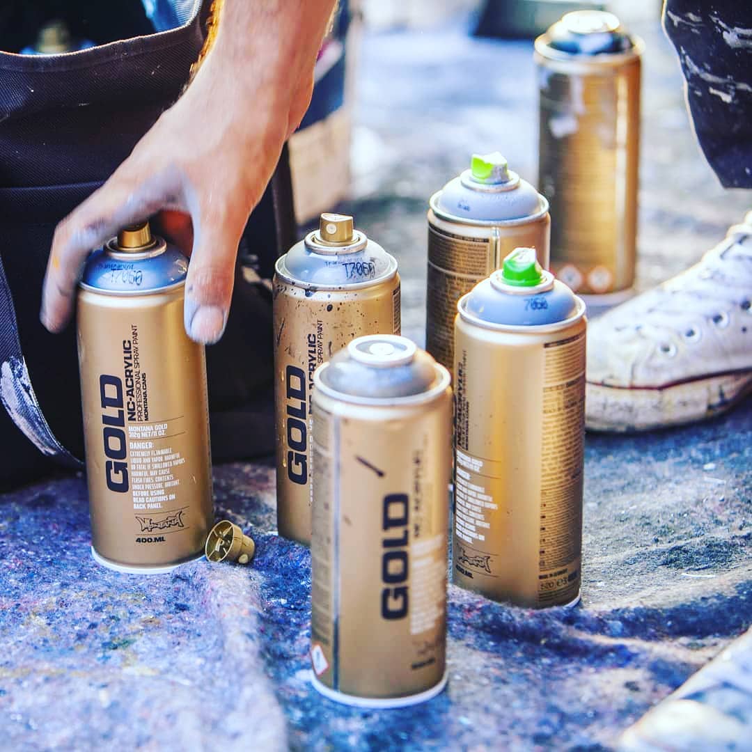 botes de sprays para graffitis