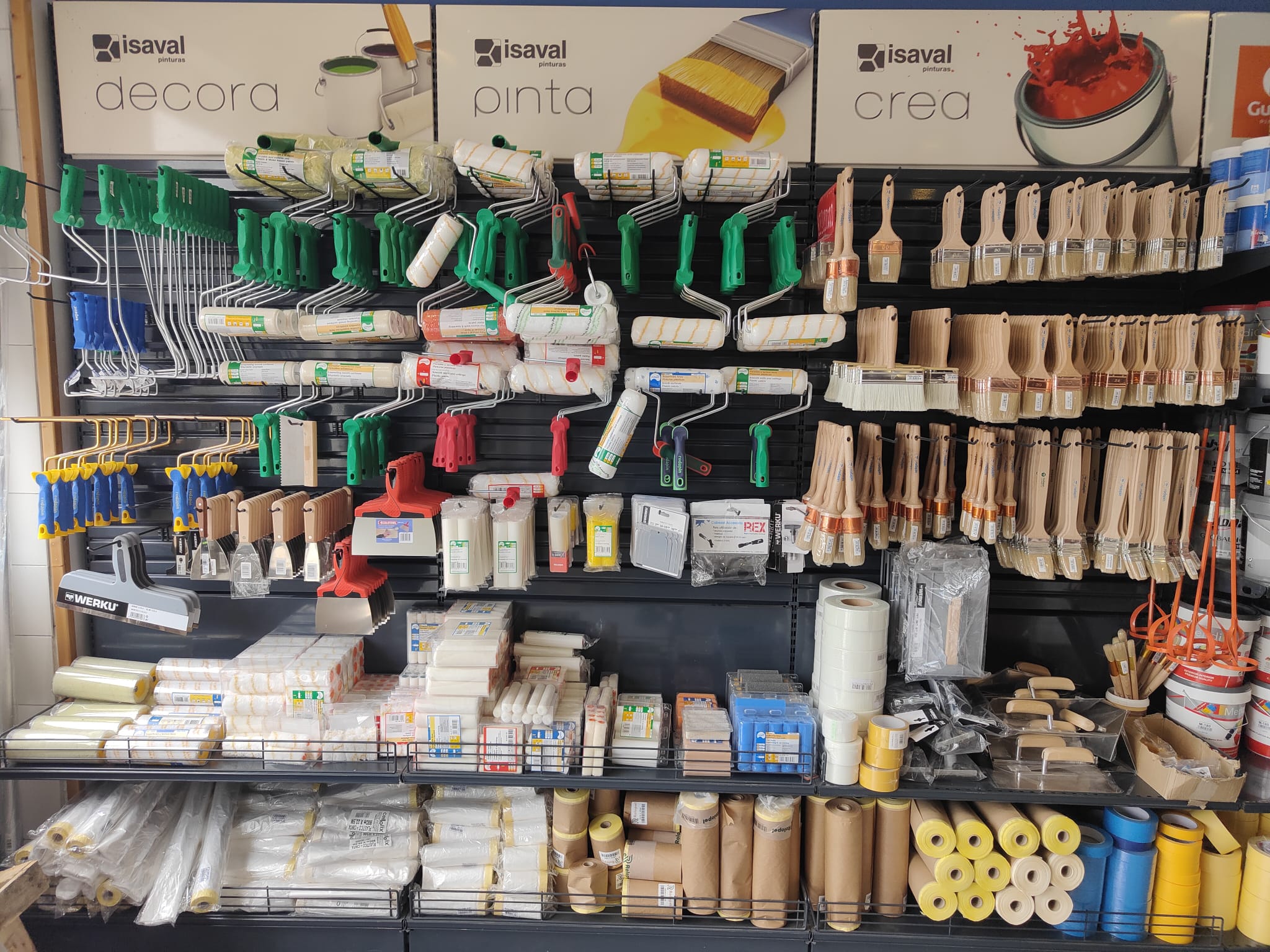 Accesorios y complementos para pintor